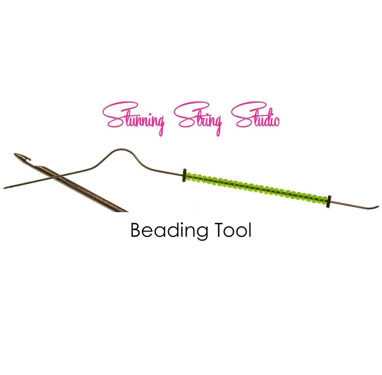Beading Tool - Bent  Stunning String Studio