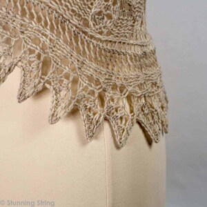 Snuggled Shawl Kit in Sand Dune - Image 2
