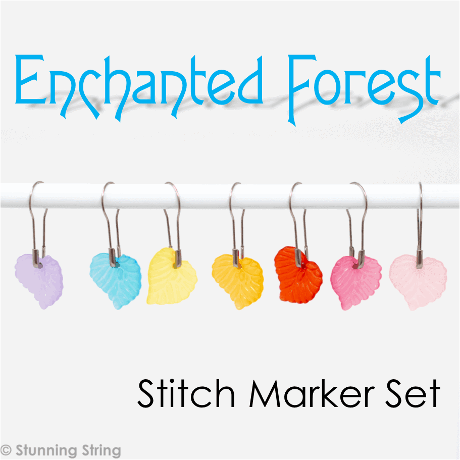 Enchanted Forest - Stitch Marker Set