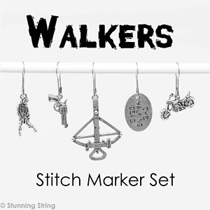 Walkers - Stitch Marker Set