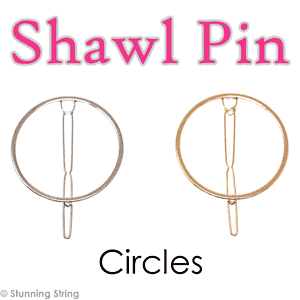 Circle Shawl Pin