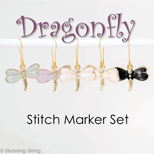 Dragonfly Stitch Marker Set