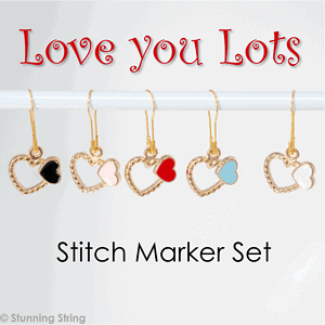 Love You Lots - Stitch Marker Set