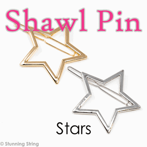 Star Shawl Pin