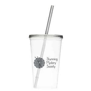 Club Cold Drink Tumbler with Lid and Straw