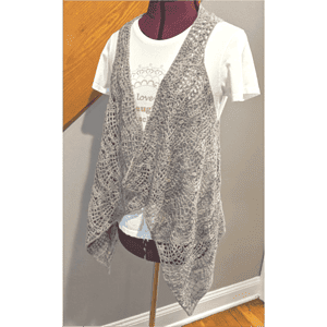 Falls Ravine Vest Crochet Kit