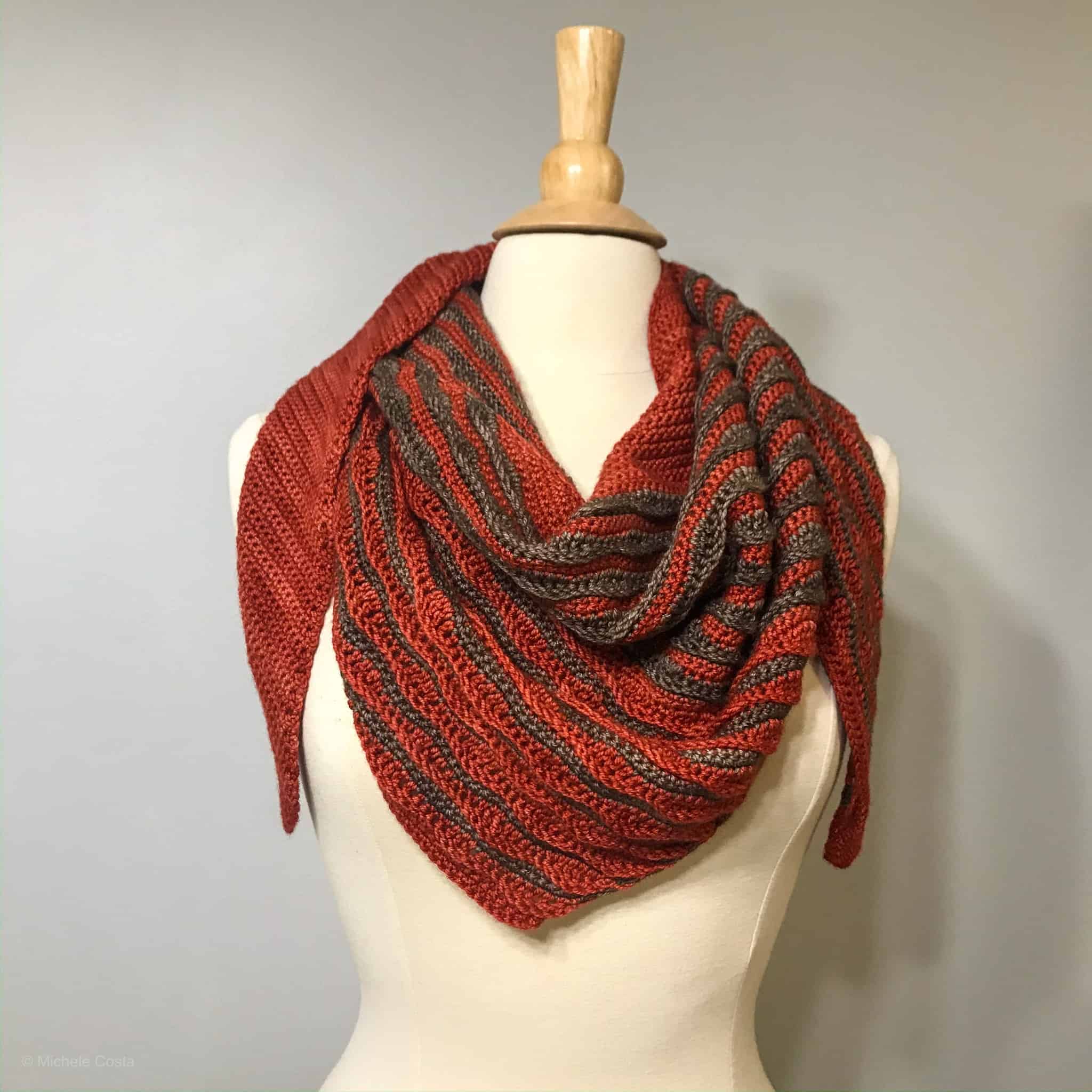 Latte Scarf - Iris Rose Knits and Crochets