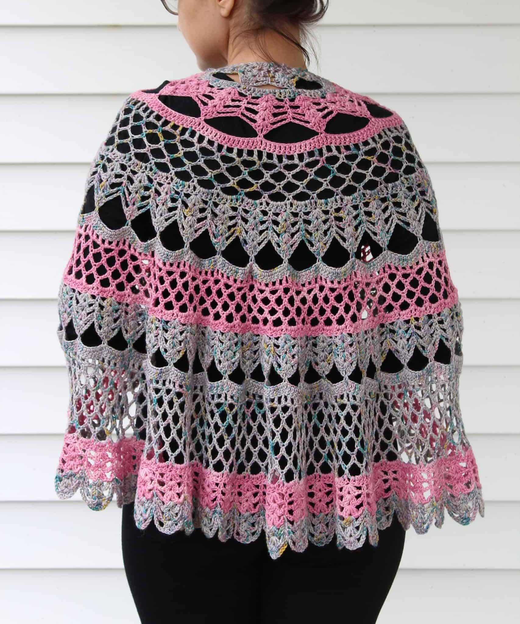 Crochet Heart Granny Square Tote Bag matcha Latte 