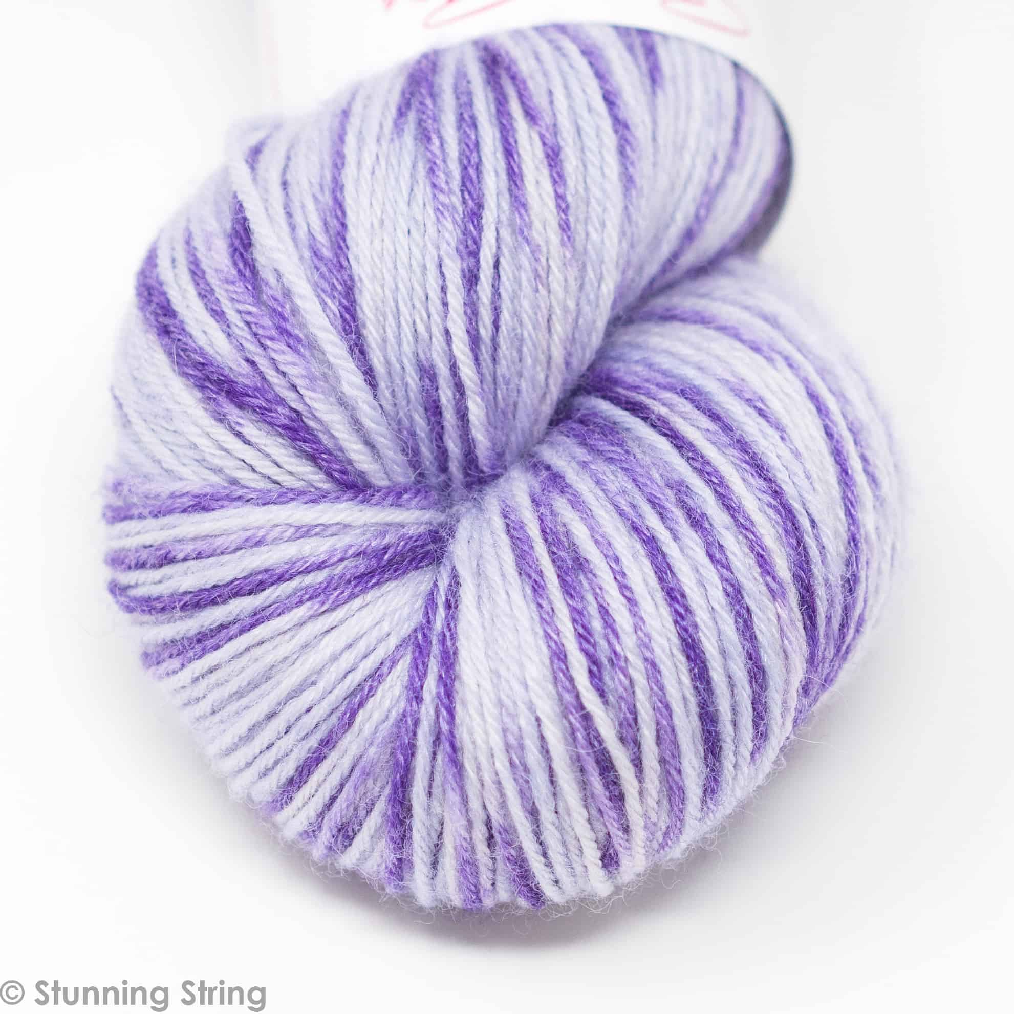 Purple Swirl TDFF Yarn  Stunning String Studio