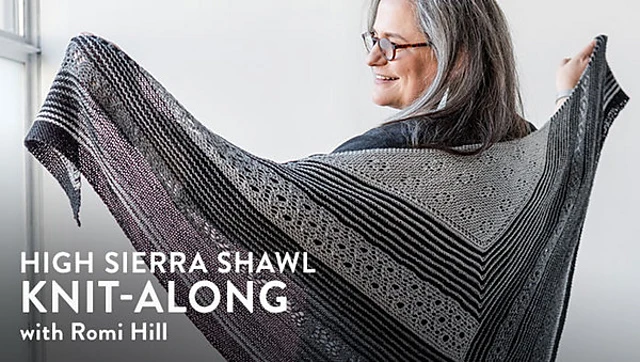Romi Hill's High Sierra Shawl Kit