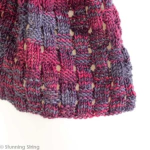 Flannel Check Scarf pattern - Image 2