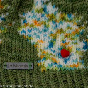Wisconsin Heart Hat pattern - Image 2