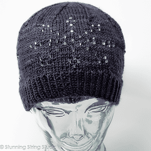 Sparkling Snowflake Hat Pattern - Image 4