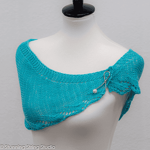 Down by the Sea Shawlette Pattern