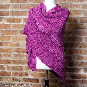 Port of Valletta Large Shawl Kit in Malta Fig