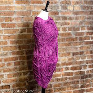 Port of Valletta Large Shawl Kit in Malta Fig - Image 2