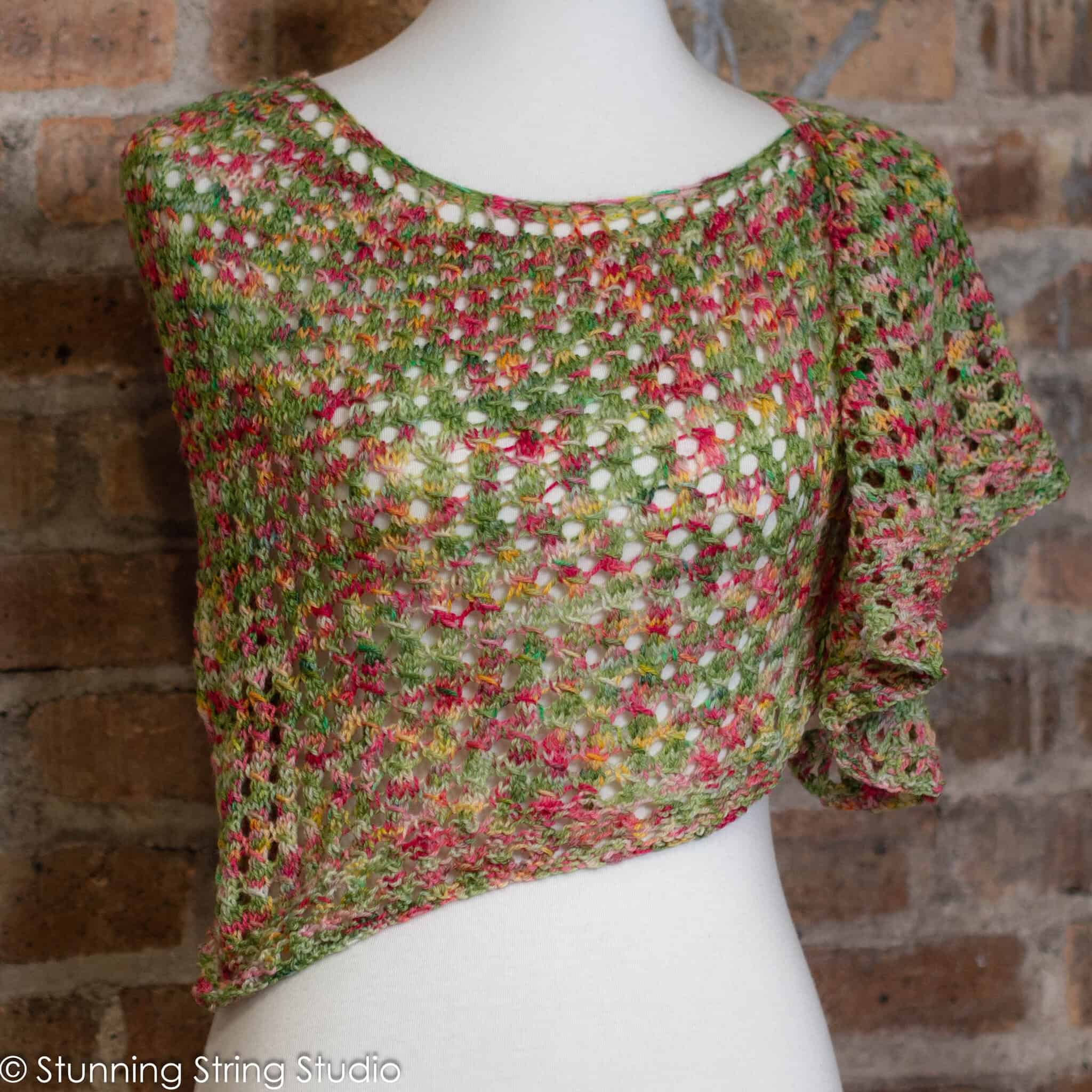 Artist's Garden Shawl Quick Kits Pattern