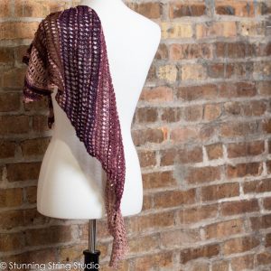 Plumdrop Filigree Shawl Quick Kits Pattern - Image 4