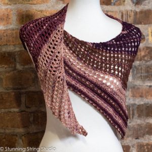 Plumdrop Filigree Shawl Quick Kits Pattern - Image 3