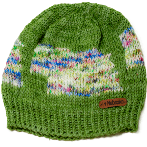 Home is Where the Heart is Hat Kit Nebraska